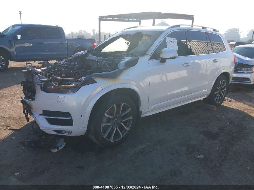 VIN YV4A22PKXK1489325 2019 Volvo XC90, T6 Momentum no.2