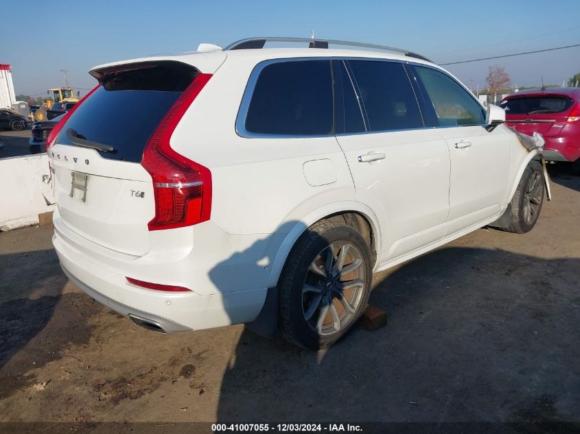 VIN YV4A22PKXK1489325 2019 Volvo XC90, T6 Momentum no.4