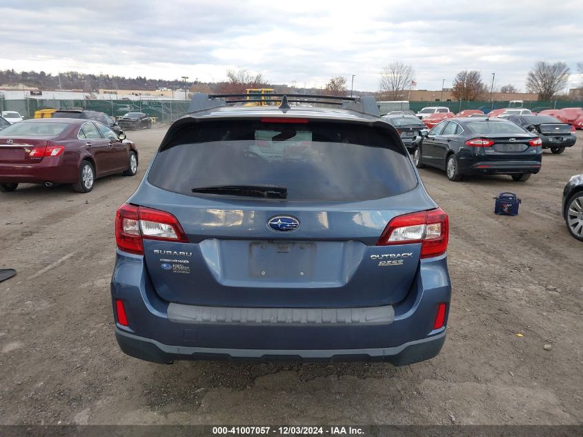 2016 Subaru Outback 2.5I Limited VIN: 4S4BSALC0G3295961 Lot: 41007057