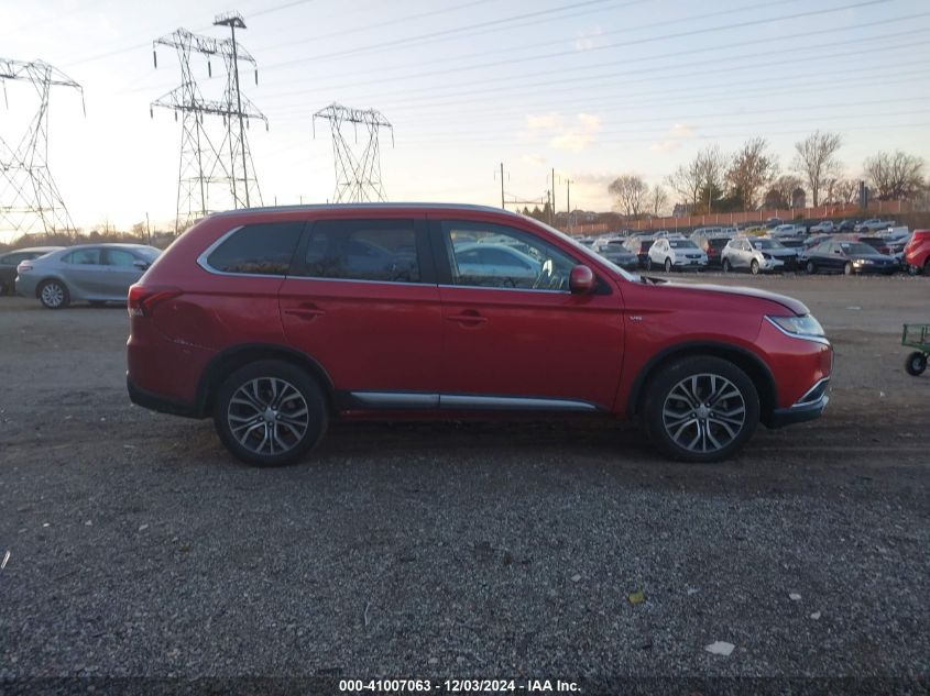 2016 Mitsubishi Outlander Gt VIN: JA4JZ4AX0GZ008466 Lot: 41007063