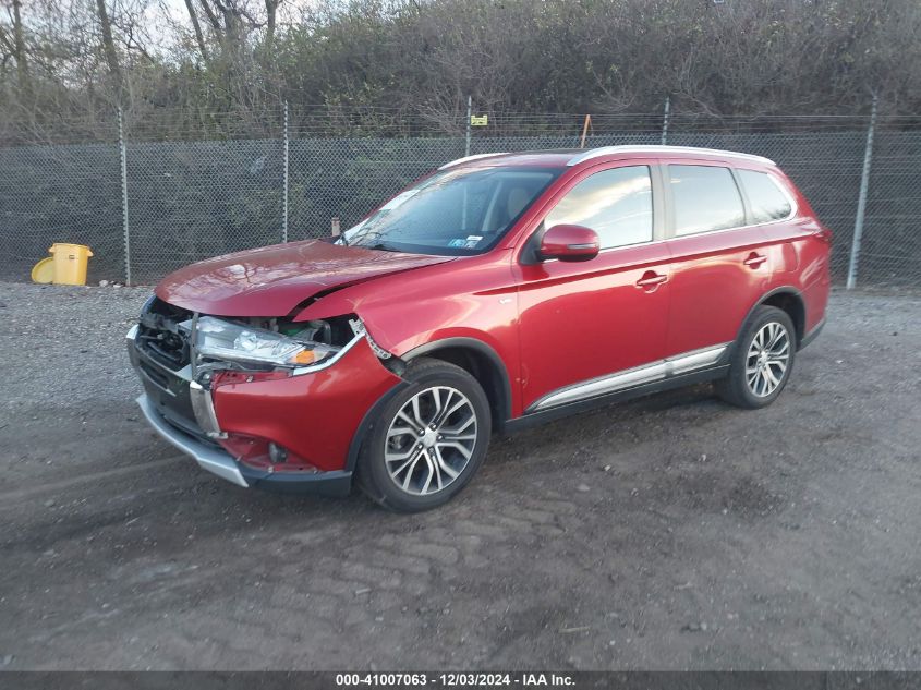 VIN JA4JZ4AX0GZ008466 2016 Mitsubishi Outlander, GT no.2