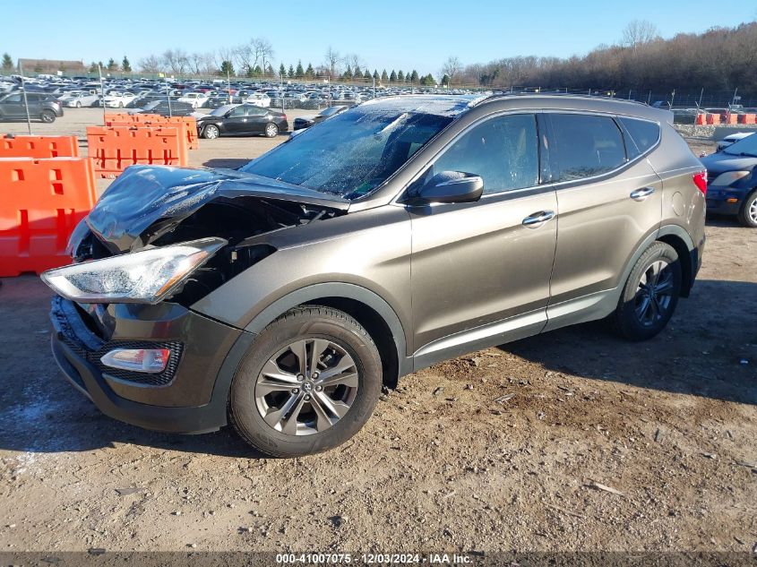 VIN 5XYZU3LBXEG214649 2014 Hyundai Santa Fe, Sport... no.2