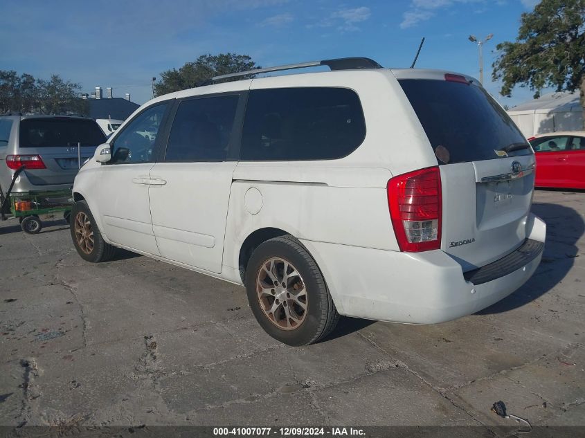 VIN KNDMG4C77E6554802 2014 KIA SEDONA no.3