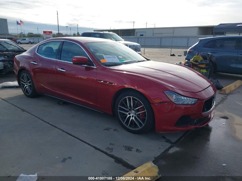 VIN ZAM57RTA8F1144310 2015 Maserati Ghibli, S Q4 no.1