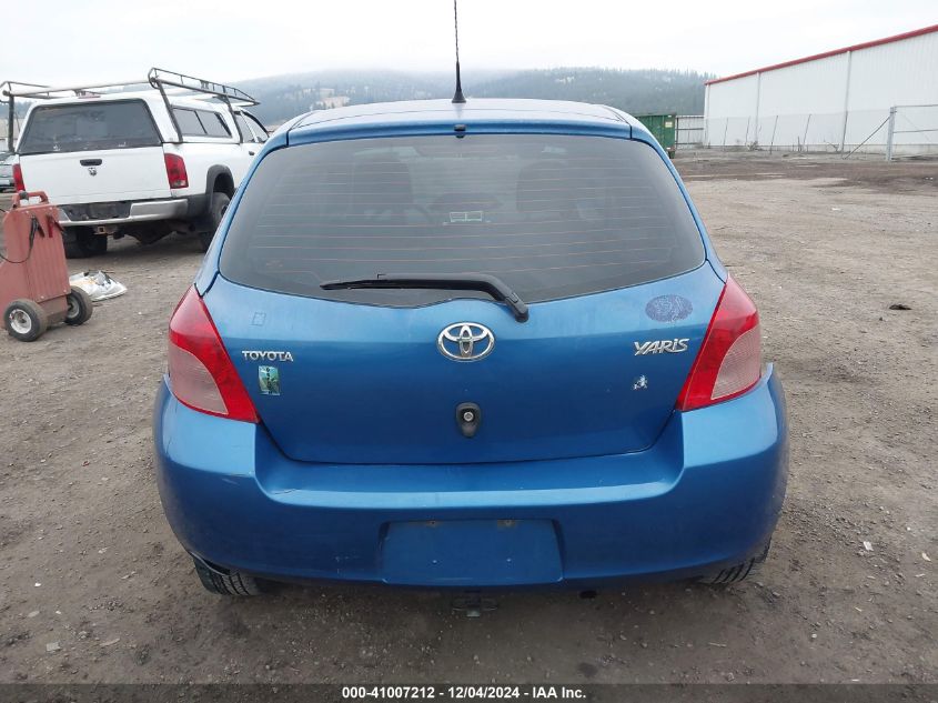 2008 Toyota Yaris VIN: JTDJT923985165681 Lot: 41007212