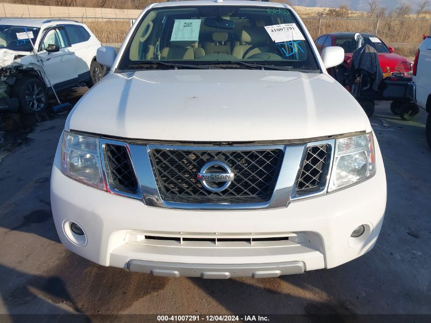 2011 Nissan Pathfinder Le VIN: 5N1AR1NB9BC612091 Lot: 41007291