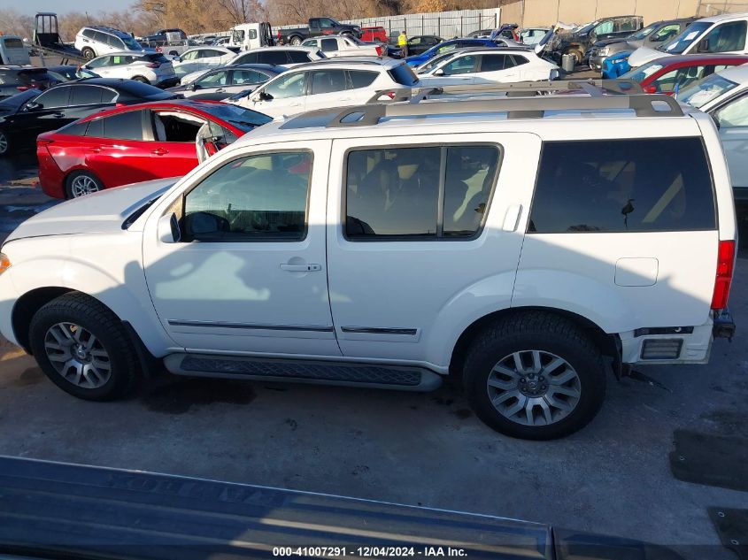 2011 Nissan Pathfinder Le VIN: 5N1AR1NB9BC612091 Lot: 41007291