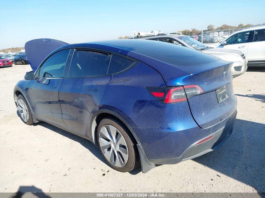 VIN 7SAYGDEE1PF635916 2023 TESLA MODEL Y no.3