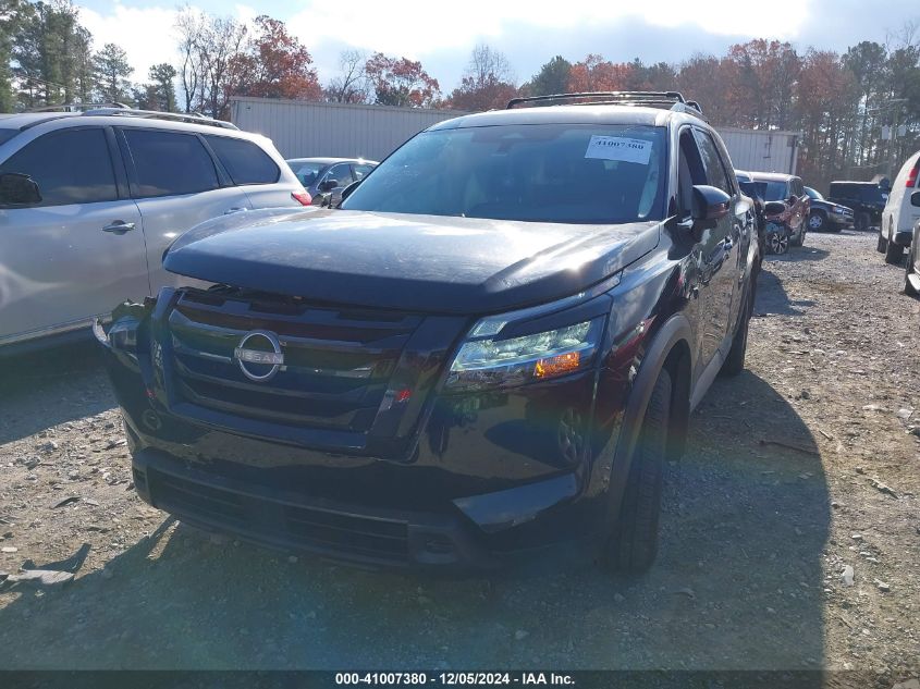 2022 Nissan Pathfinder Sv 2Wd VIN: 5N1DR3BA1NC218383 Lot: 41007380