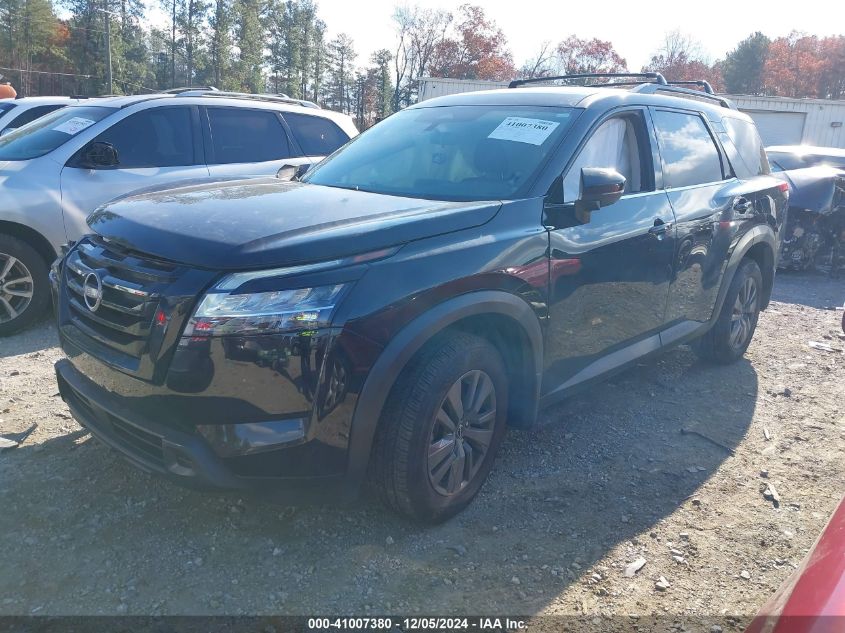 2022 Nissan Pathfinder Sv 2Wd VIN: 5N1DR3BA1NC218383 Lot: 41007380