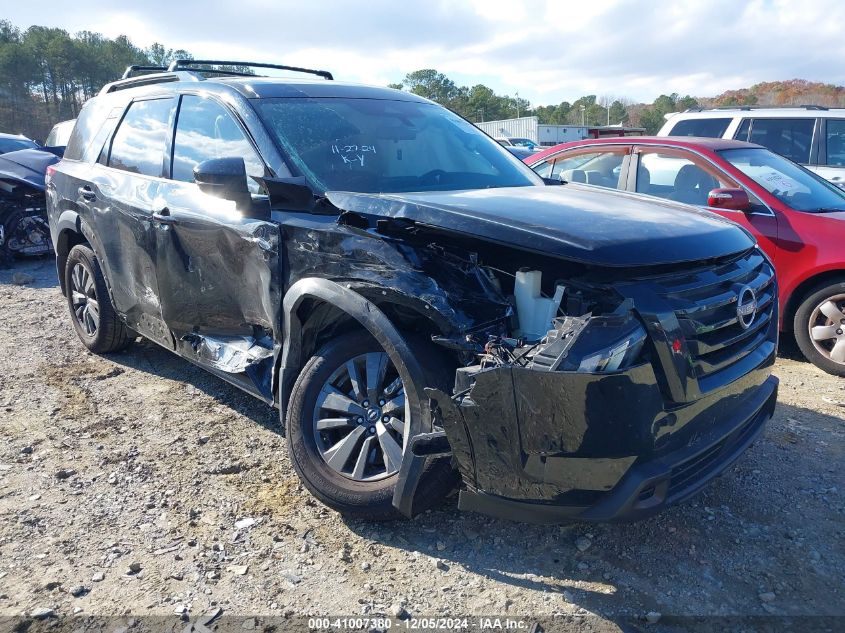 2022 Nissan Pathfinder Sv 2Wd VIN: 5N1DR3BA1NC218383 Lot: 41007380