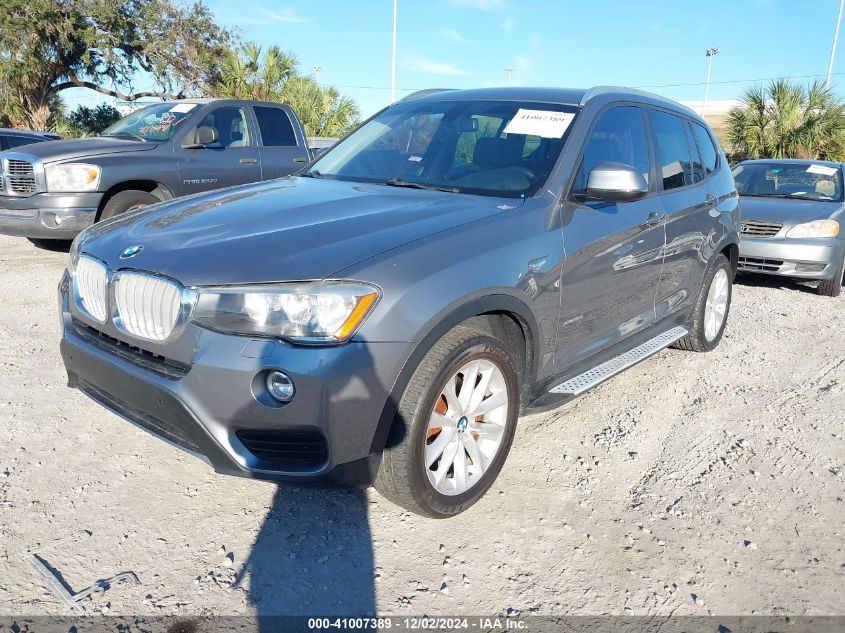 VIN 5UXWX9C53F0D57376 2015 BMW X3, Xdrive28I no.2