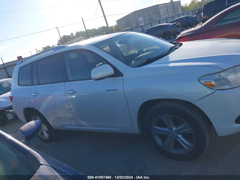 2008 Toyota Highlander Limited VIN: JTEDS42A382057068 Lot: 41007460