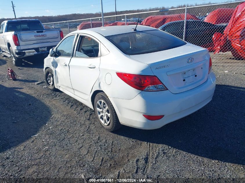 VIN KMHCT4AE8DU529535 2013 Hyundai Accent, Gls no.3