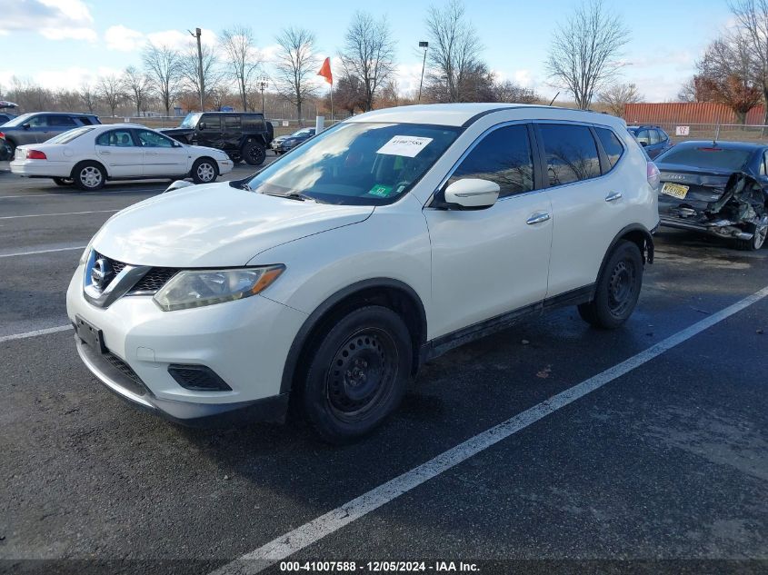 VIN 5N1AT2MV4FC756205 2015 Nissan Rogue, S no.2