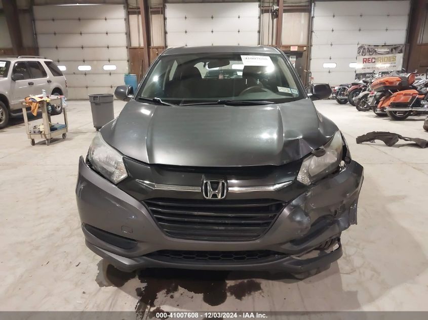 2016 Honda Hr-V Lx VIN: 3CZRU6H35GM722661 Lot: 41007608