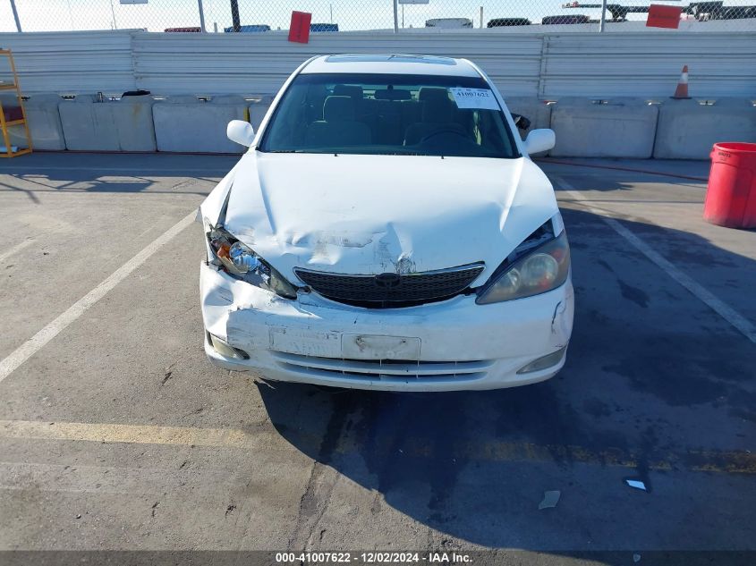 2004 Toyota Camry Se V6 VIN: 4T1BA32K44U505782 Lot: 41007622