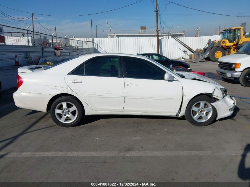 2004 Toyota Camry Se V6 VIN: 4T1BA32K44U505782 Lot: 41007622