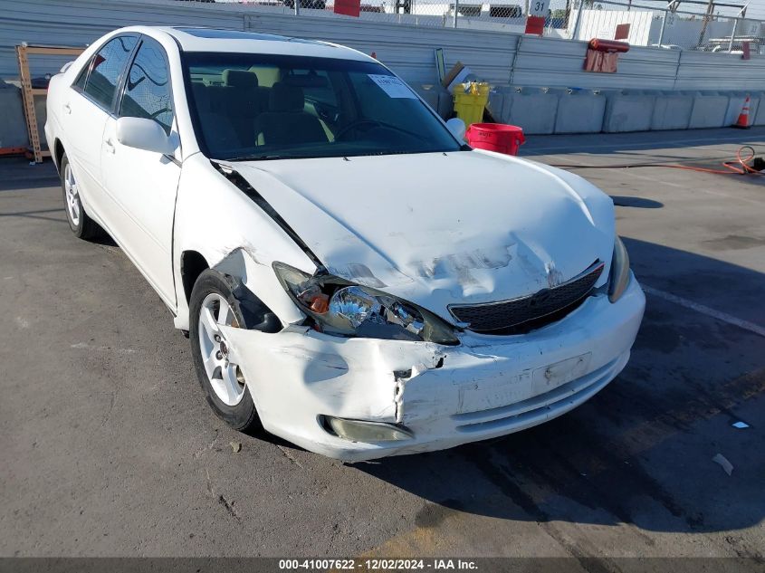 2004 Toyota Camry Se V6 VIN: 4T1BA32K44U505782 Lot: 41007622