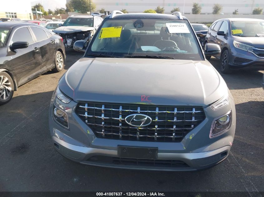 2022 Hyundai Venue Limited VIN: KMHRC8A3XNU164406 Lot: 41007637