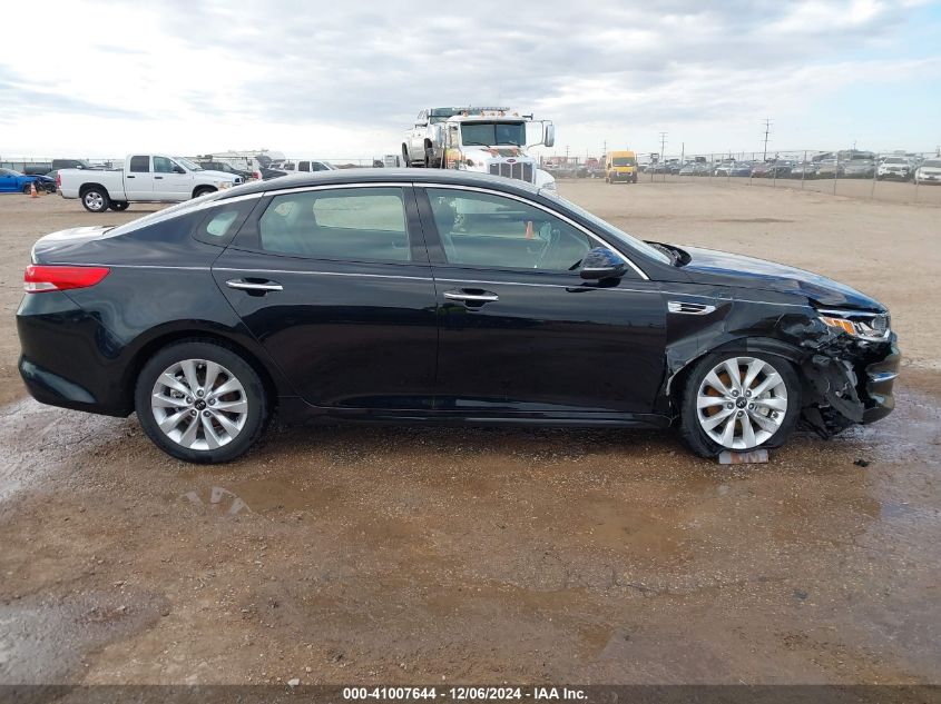 2018 KIA OPTIMA EX - 5XXGU4L37JG196535