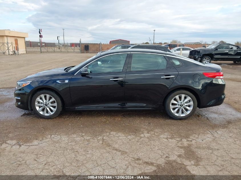 2018 KIA OPTIMA EX - 5XXGU4L37JG196535