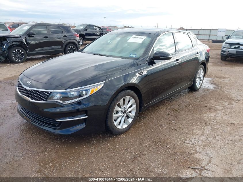 2018 KIA OPTIMA EX - 5XXGU4L37JG196535