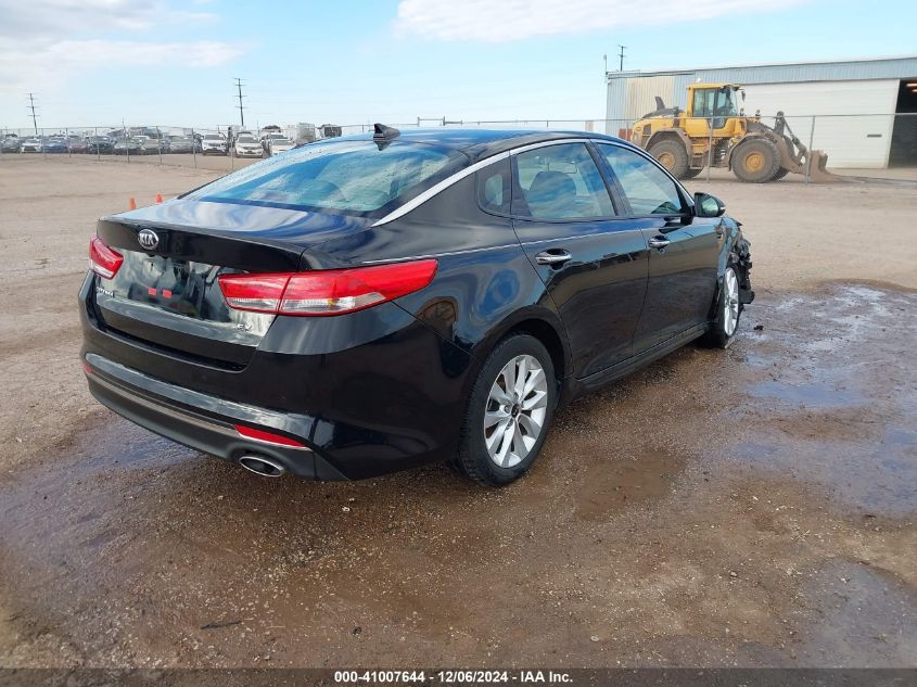 2018 KIA OPTIMA EX - 5XXGU4L37JG196535