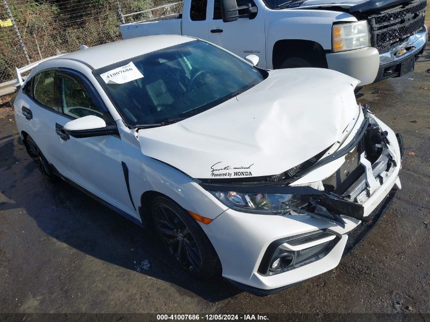 VIN SHHFK7H49MU228069 2021 Honda Civic, Sport no.1