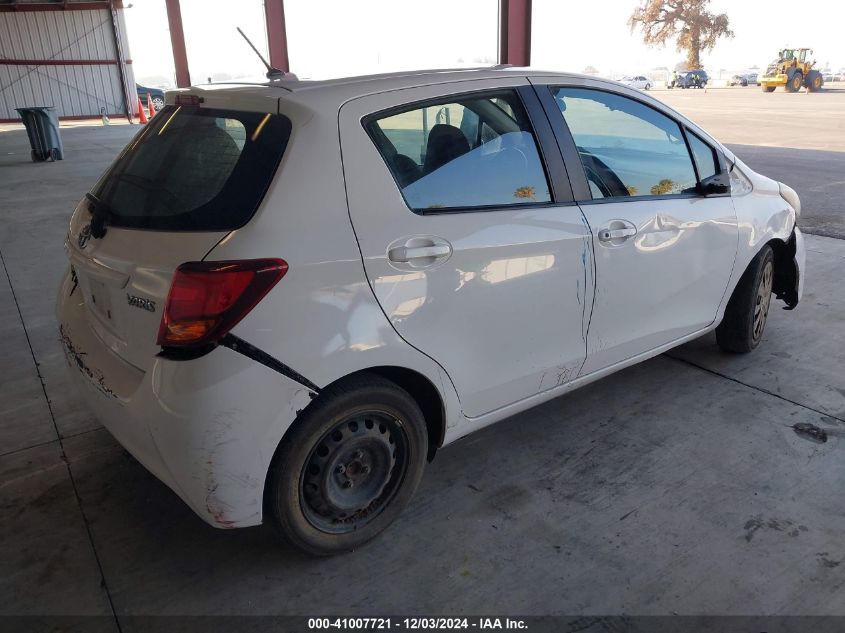 VIN VNKKTUD39FA046643 2015 TOYOTA YARIS no.4