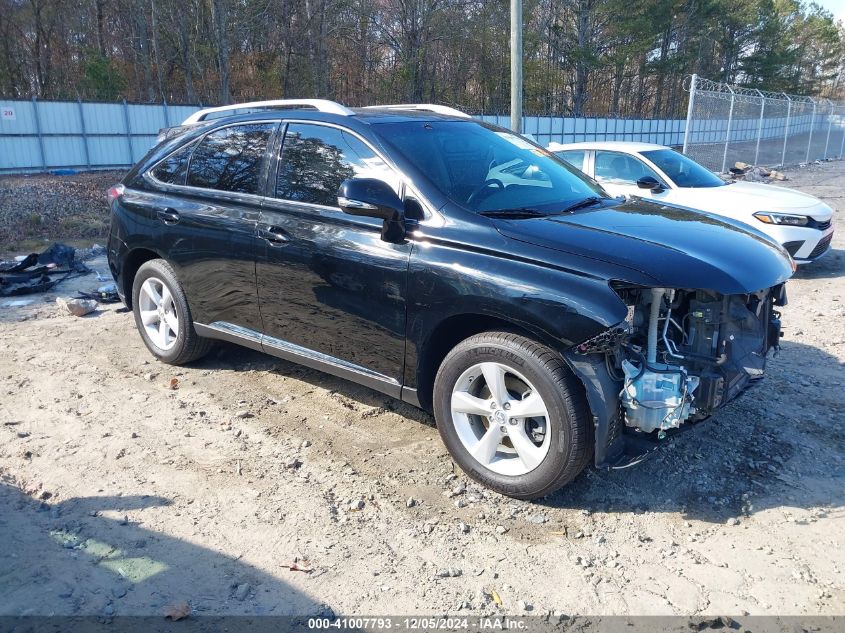 VIN 2T2BK1BA2DC209830 2013 Lexus RX, 350 no.1