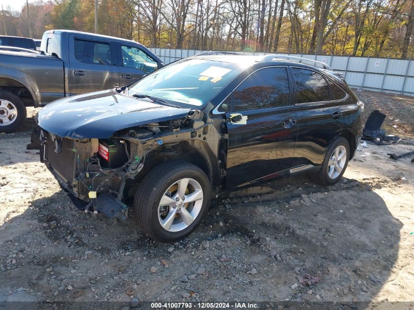 VIN 2T2BK1BA2DC209830 2013 Lexus RX, 350 no.2