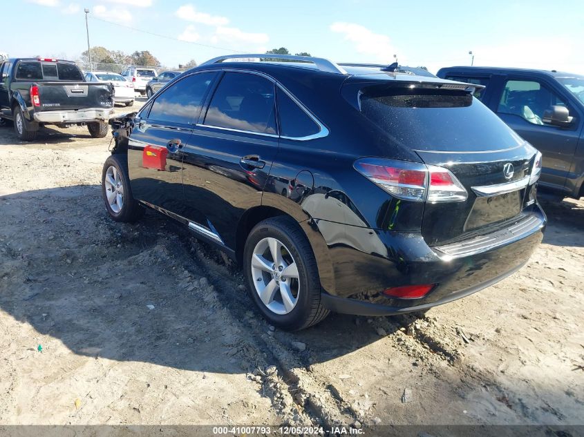 VIN 2T2BK1BA2DC209830 2013 Lexus RX, 350 no.3