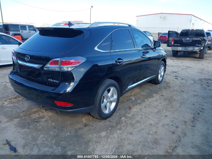 VIN 2T2BK1BA2DC209830 2013 Lexus RX, 350 no.4