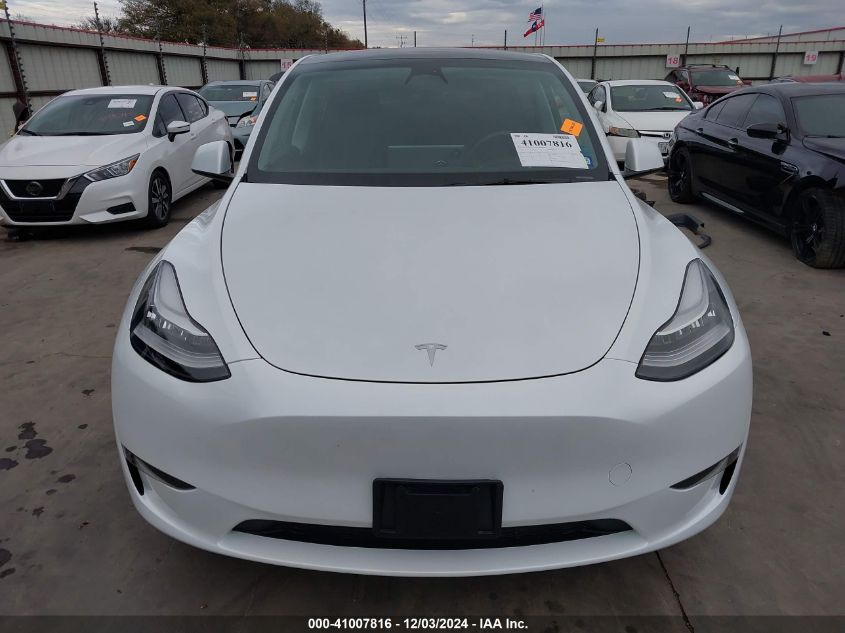 2023 Tesla Model Y Awd/Long Range Dual Motor All-Wheel Drive VIN: 7SAYGDEE2PA101238 Lot: 41007816