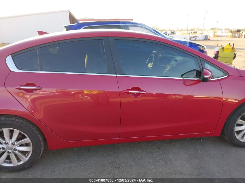 2014 Kia Forte Ex VIN: KNAFX4A88E5052842 Lot: 41007858