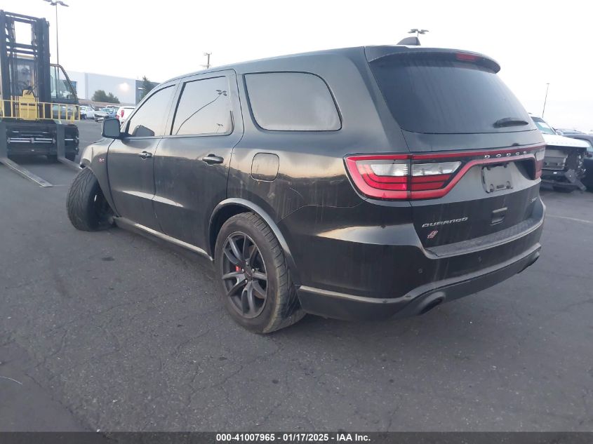 VIN 1C4SDJGJ5JC216878 2018 Dodge Durango, Srt Awd no.3