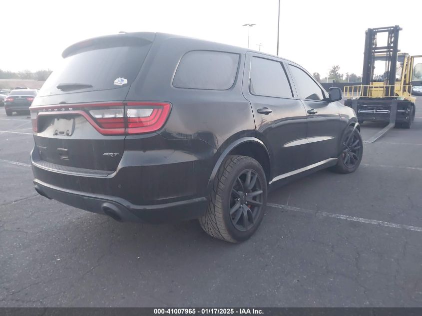 VIN 1C4SDJGJ5JC216878 2018 Dodge Durango, Srt Awd no.4