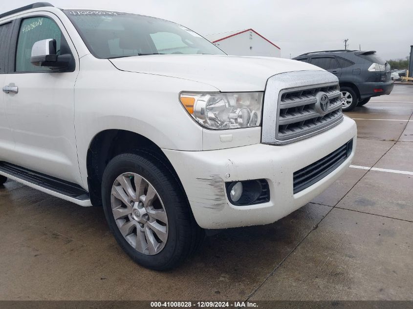 2012 Toyota Sequoia Platinum VIN: 5TDDW5G17CS05711 Lot: 41008028