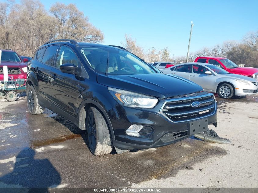 VIN 1FMCU0GD1HUE28198 2017 Ford Escape, SE no.1