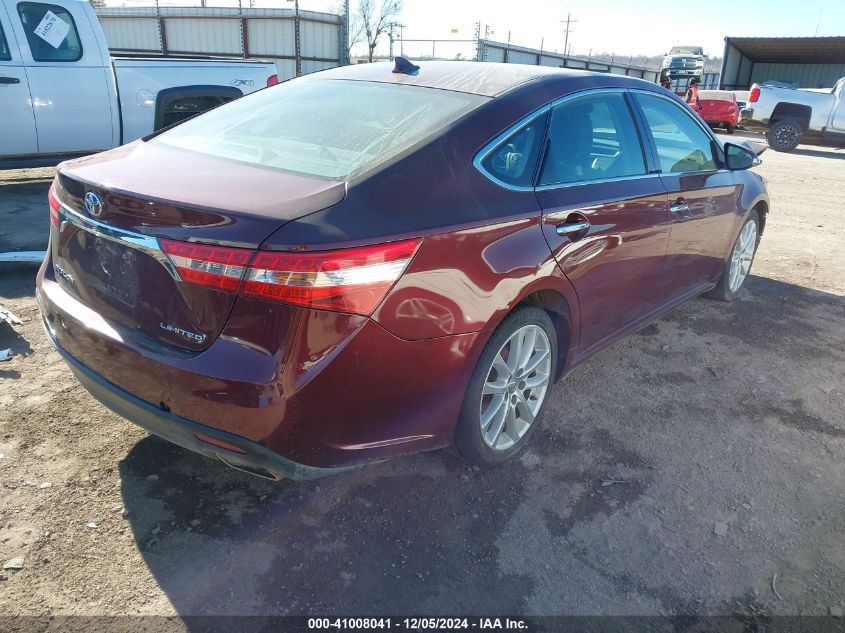 VIN 4T1BK1EB5DU073751 2013 Toyota Avalon, Limited no.4