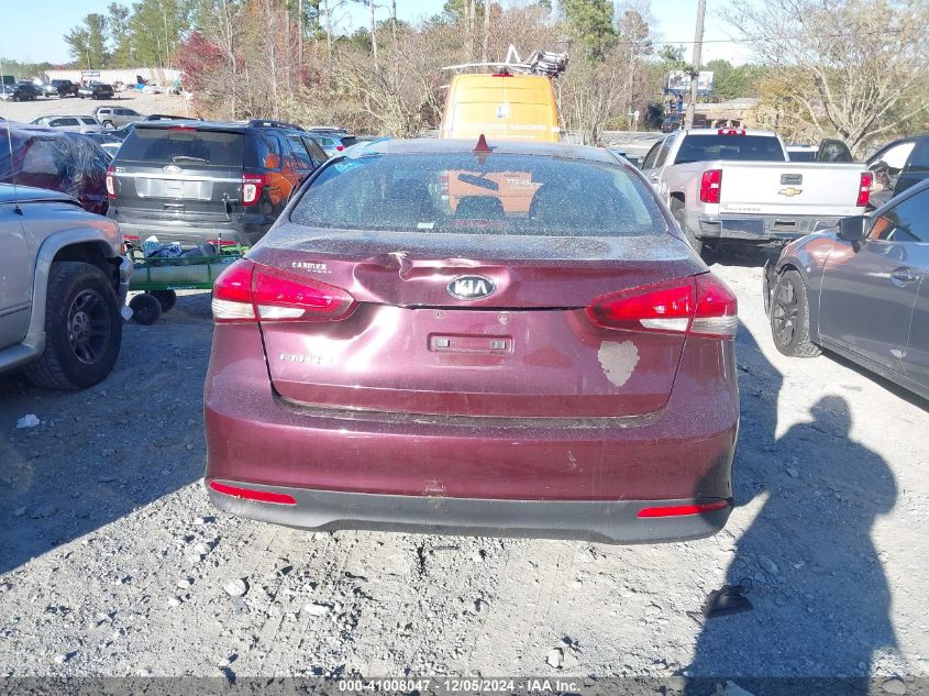 2017 Kia Forte Lx VIN: 3KPFK4A72HE093677 Lot: 41008047