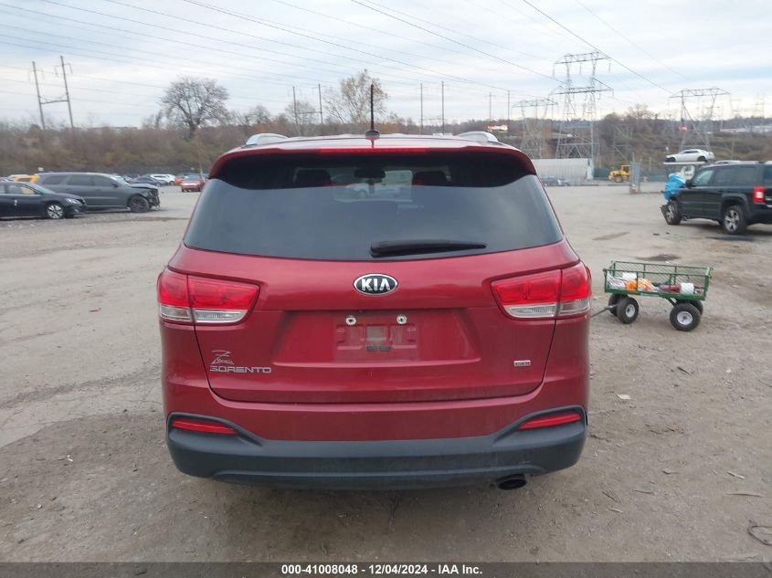 2017 Kia Sorento 2.4L Lx VIN: 5XYPGDA33HG214061 Lot: 41008048