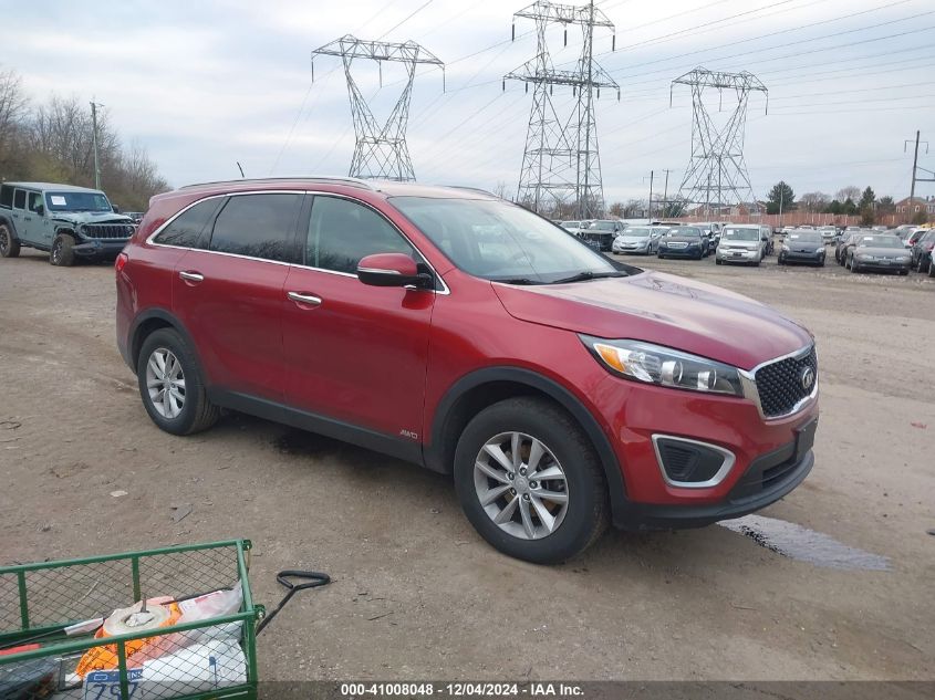 VIN 5XYPGDA33HG214061 2017 KIA SORENTO no.1