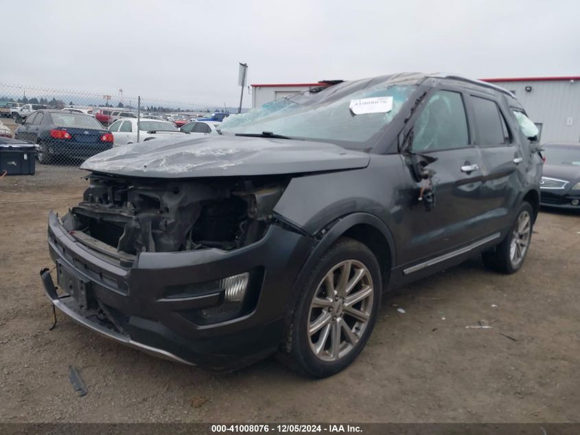 VIN 1FM5K8F81GGA37826 2016 FORD EXPLORER no.2