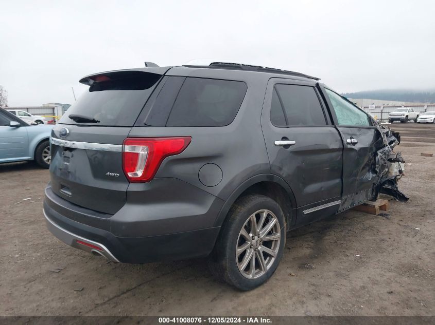 VIN 1FM5K8F81GGA37826 2016 FORD EXPLORER no.4