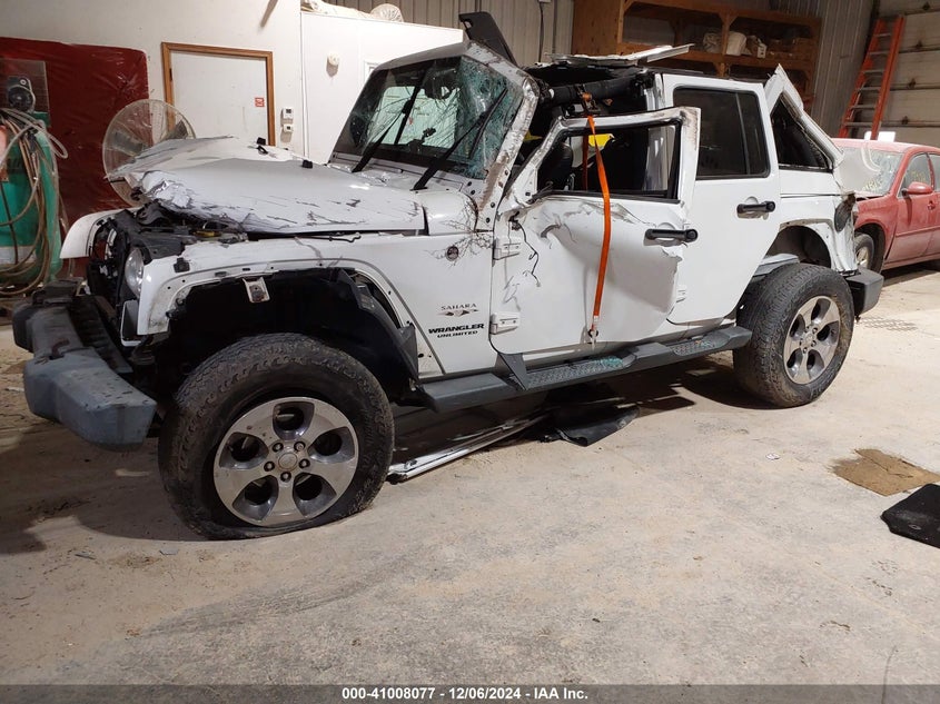 2016 JEEP WRANGLER UNLIMITED SAHARA - 1C4BJWEG5GL240006