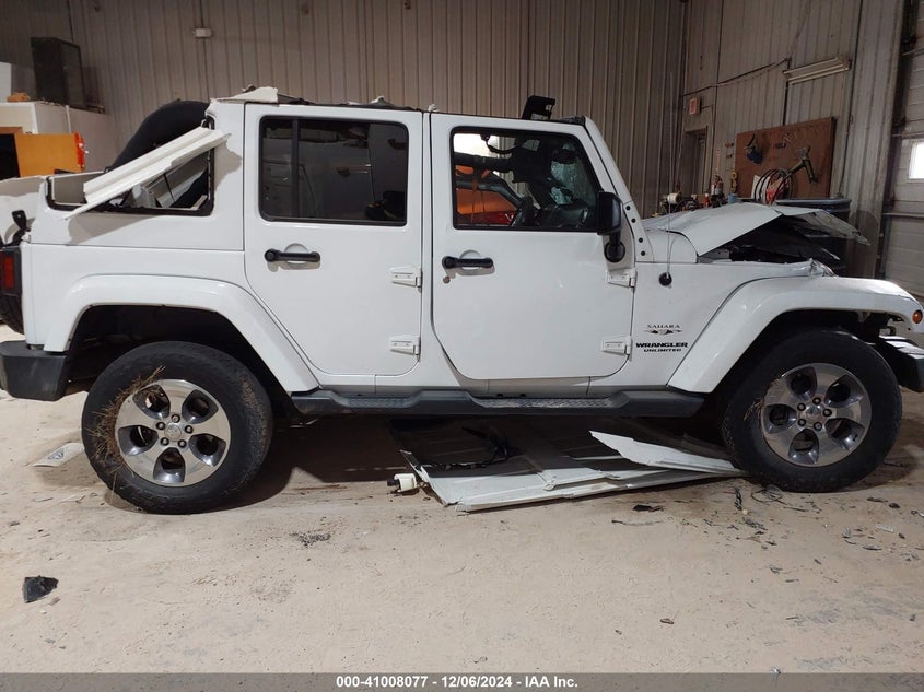 2016 JEEP WRANGLER UNLIMITED SAHARA - 1C4BJWEG5GL240006