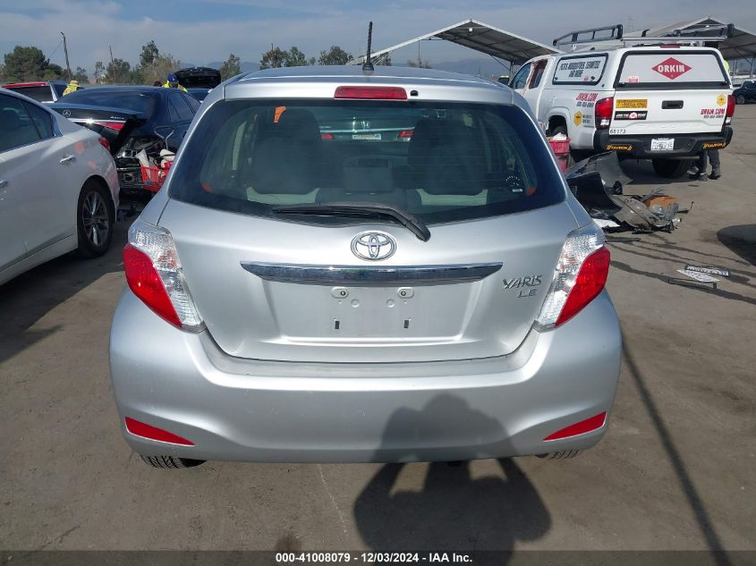 2013 Toyota Yaris Le VIN: JTDKTUD32DD553677 Lot: 41008079