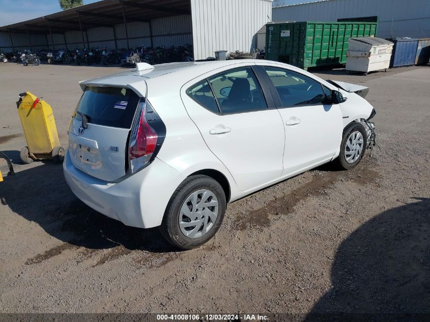 VIN JTDKDTB34F1583150 2015 Toyota Prius, C Two no.4